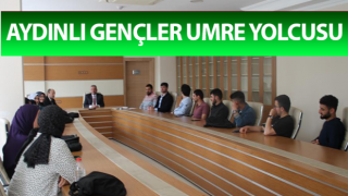 Aydınlı gençler umre yolcusu