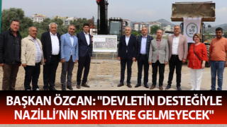 Başkan Özcan, 75 milyonluk proje için kolları sıvadı