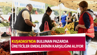 Bu pazarda üreticiler emeklerinin karşılığını alıyor