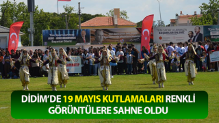 Didim’de 19 Mayıs kutlamaları renkli görüntülere sahne oldu