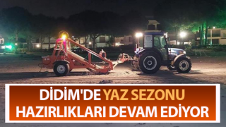 Didim'de yaz sezonu hazırlıkları sürüyor