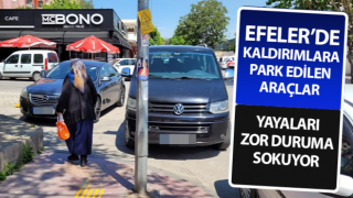 Gelişigüzel araç parkları, yayaları zor duruma sokuyor