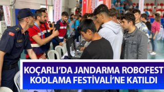 Jandarma, Robofest Kodlama Festivali’ne katıldı