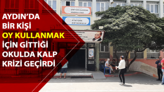 Kalbi seçim heyecanına dayanamadı