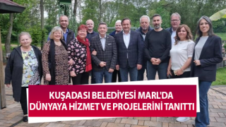 Kuşadası Belediyesi Marl'da dünyaya hizmet ve projelerini tanıttı