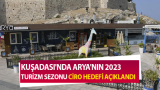 Kuşadası'nda Arya'nın 2023 ciro hedefi 98 milyon lira