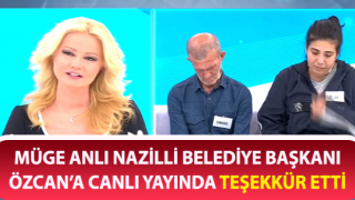 Müge Anlı Kürşat Başkan’a canlı yayında teşekkür etti