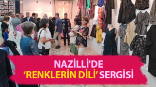 Nazilli'de HEM kursiyerlerinden ‘Renklerin Dili’ sergisi