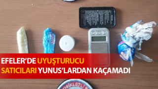 Uyuşturucu satıcıları Yunus’lardan kaçamadı