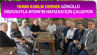 Yarım asırlık dernek gönüllü ordusuyla çalışıyor