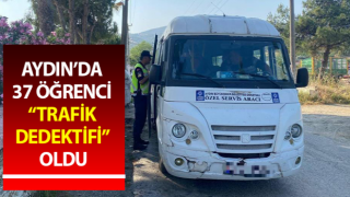 37 öğrenci “trafik dedektifi” oldu