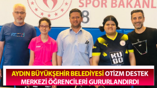 Aydın Büyükşehir Otizm Destek Merkezi öğrencileri gururlandırdı