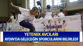 Aydın’da geleceğin sporcularını belirledi