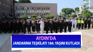 Aydın’da jandarma teşkilatı 184. yaşını kutladı