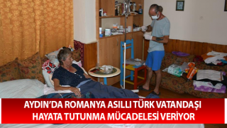 Bağırsakları dışarıda yaşam mücadelesi veriyor