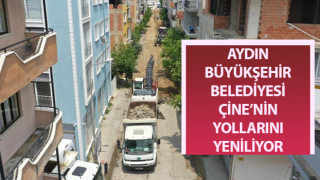 Büyükşehir Belediyesi Çine’nin yollarını yeniliyor