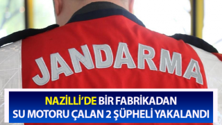 Fabrikadan su motoru çaldılar