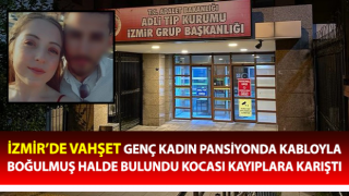 Genç kadın pansiyonda kabloyla boğulmuş halde bulundu