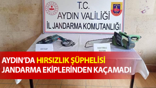 Hırsızlık şüphelisi jandarma ekiplerinden kaçamadı