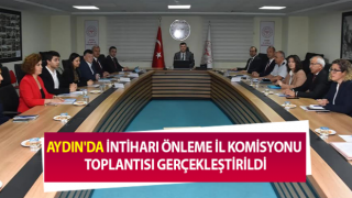 İntiharı Önleme İl Komisyonu Toplantısı gerçekleştirildi