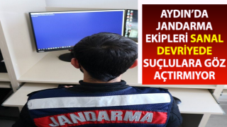 Jandarma sanal devriyede suçlulara göz açtırmıyor