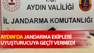 Jandarmanın hassas burunları uyuşturucuya geçit vermedi