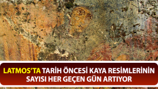 Kayıtlarda olmayan yeni kadın figürlü kaya resimleri bulundu