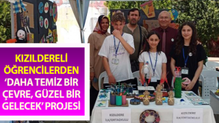 Kızıldereli öğrencilerden uluslararası çevre projesi