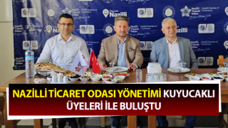 NTO yönetimi, Kuyucaklı üyeleri ile buluştu