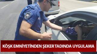 Şeker tadında trafik uygulaması