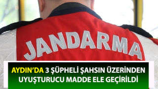 Üç şüpheli şahıstan uyuşturucu madde ele geçirildi