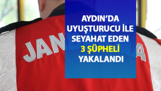 Uyuşturucu ile seyahat eden 3 şüpheli yakalandı