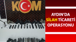 Aydın’da silah ticareti operasyonu