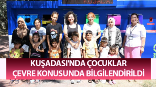 Çocuklar çevre konusunda bilgilendirildi