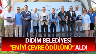 Didim Belediyesi “En iyi çevre ödülünü” aldı