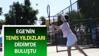 Ege'nin tenis yıldızları Didim'de buluştu