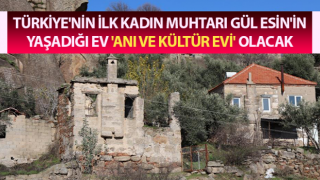 Gül Esin'in yaşadığı ev 'anı ve kültür evi' olacak