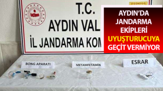 Jandarma uyuşturucuya geçit vermiyor