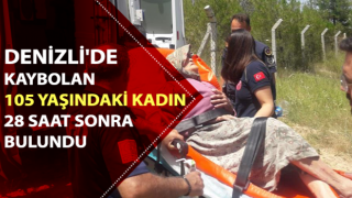 Kayıp olarak aranan 105 yaşındaki kadın 28 saat sonra bulundu