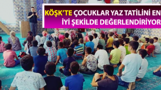 Köşk’te yaz kurslarına yoğun ilgi