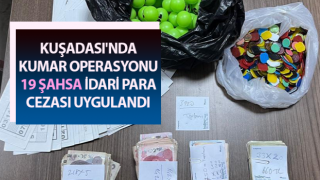 Kuşadası'nda kumar operasyonu