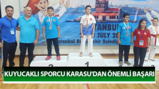 Kuyucaklı sporcu Karasu'dan önemli başarı