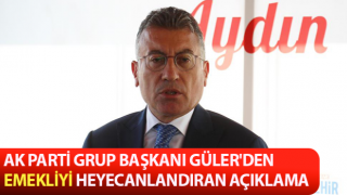 AK Parti Grup Başkanı Güler'den emekliyi heyecanlandıran açıklama