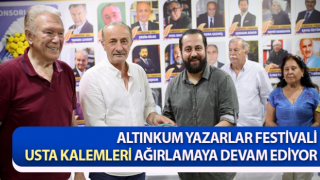 Altınkum Yazarlar Festivali usta kalemleri ağırlıyor