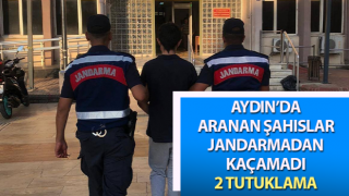 Aranan şahıslar jandarmadan kaçamadı: 2 tutuklama