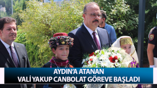 Aydın Valisi Canbolat göreve başladı