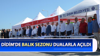 Balık sezonu dualarla açıldı