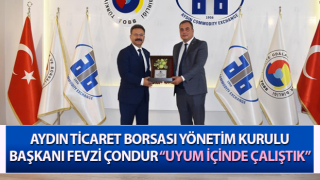 Başkan Çondur: “Uyum içinde çalıştık”