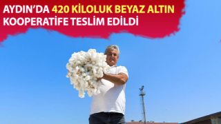 Beyaz altında sezonun ilk alımı yapıldı