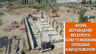 Büyükşehir Belediyesi, Söke’yi modern otogara kavuşturuyor